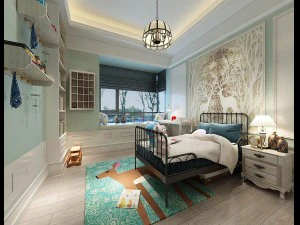 디럭스 마스터 침실 디자인 130 3D 모델