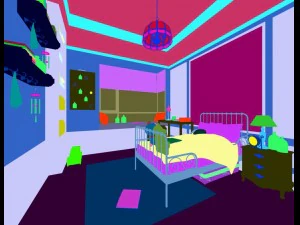 deluxe master bedroom design 130 3D Model