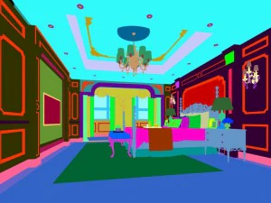 deluxe master bedroom design 132 3D Model