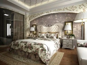 Deluxe-Hauptschlafzimmer Design 136 3D Modell