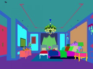 deluxe master bedroom design 138 3D Model