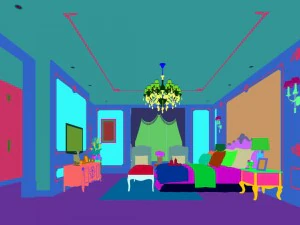 deluxe master bedroom design 138 3D Model