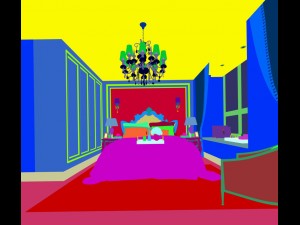 deluxe master bedroom design 140 3D 모델
