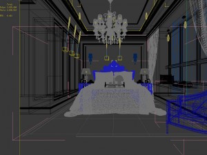 deluxe master bedroom design 140 3D 모델
