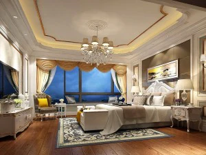 Deluxe-Hauptschlafzimmer Design 141 3D Modell