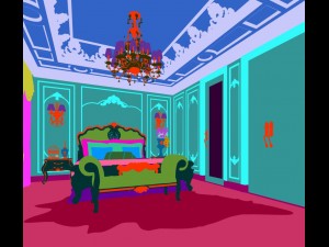 deluxe master bedroom design 142 3D Модель