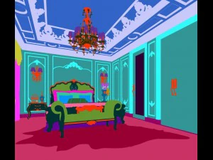 deluxe master bedroom design 142 3D Model
