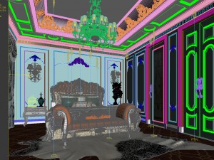 deluxe master bedroom design 142 3D Модель