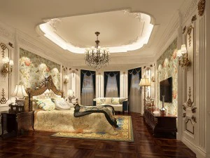 design de quarto principal de luxo 143 Modelo 3D