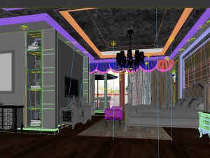 deluxe master bedroom design 145 3D 模型