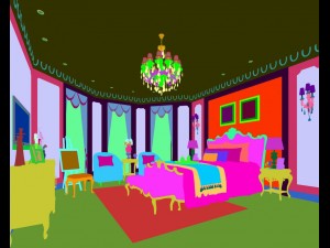 deluxe master bedroom design 147 3D Model