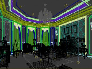 deluxe master bedroom design 147 3D Model