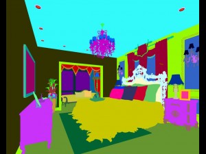 deluxe master bedroom design 148 3D Model