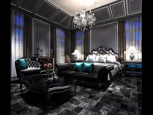deluxe master bedroom design 149 3D Модель