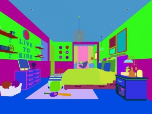 deluxe master bedroom design 151 3D Model