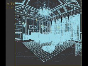 deluxe master bedroom design 152 3D 모델