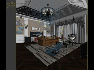 deluxe master bedroom design 152 3D 모델