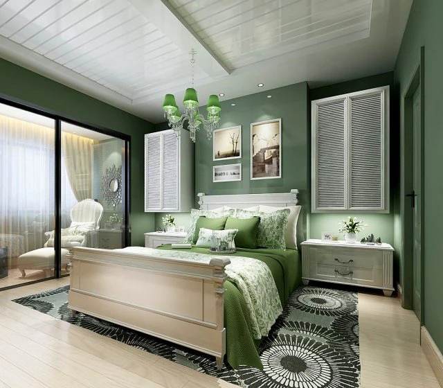 deluxe master bedroom design 153 3D Model .c4d .max .obj .3ds .fbx .stl .blend 