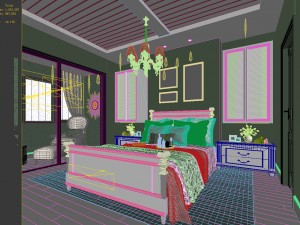 deluxe master bedroom design 153 3D 模型