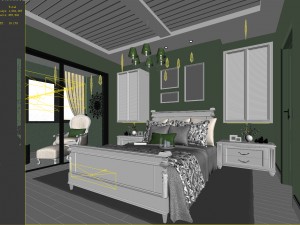 deluxe master bedroom design 153 3D 模型