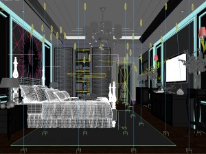 deluxe master bedroom design 155 3D Модель