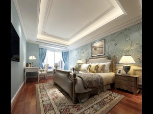 deluxe master bedroom design 157 3D-Modell