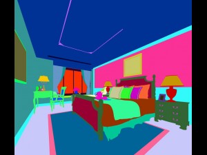 deluxe master bedroom design 157 Model 3D