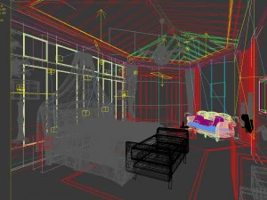 deluxe master bedroom design 159 3D Model
