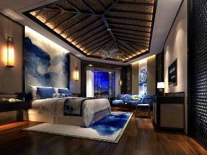 deluxe master bedroom design 161 Modello 3D