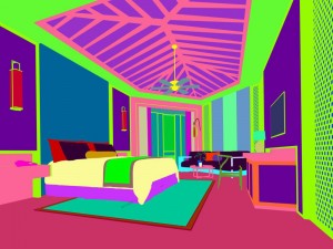 deluxe master bedroom design 161 3D Model