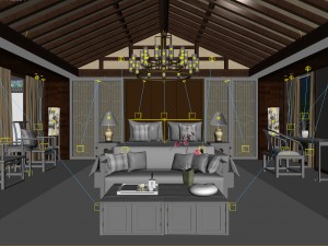deluxe master bedroom design 162 Modelo 3D