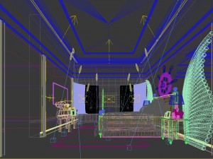 deluxe master bedroom design 165 Modelo 3D