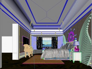 deluxe master bedroom design 165 Modelo 3D
