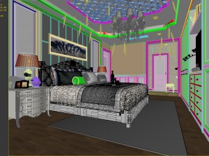 deluxe master bedroom design 166 Modèle 3D