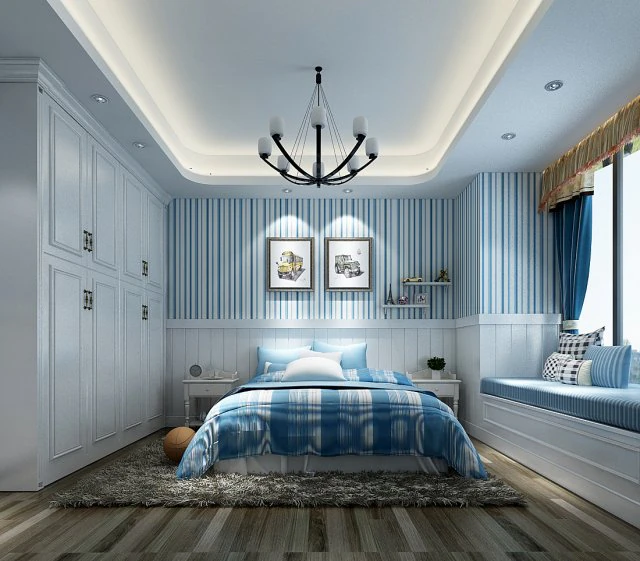 deluxe master bedroom design 167 3D Model .c4d .max .obj .3ds .fbx .stl .blend 