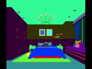 deluxe master bedroom design 167 3D मॉडल