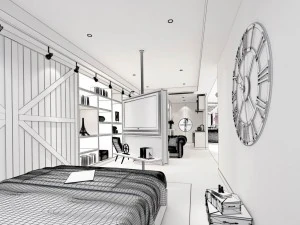 deluxe master bedroom design 169 3D Model