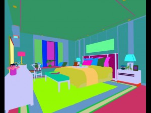 deluxe master bedroom design 174 Model 3D
