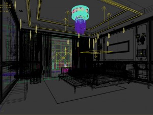 deluxe master bedroom design 177 Modelo 3D