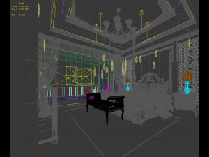 deluxe master bedroom design 178 3D Model