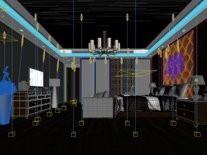 deluxe master bedroom design 183 3D Modell