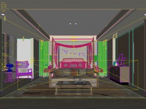 deluxe master bedroom design 188 3D Model