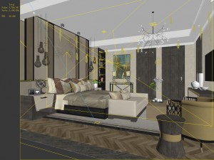 deluxe master bedroom design 189 3Dモデル