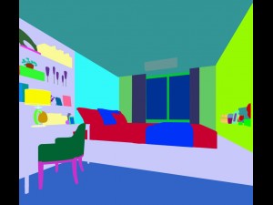 deluxe master bedroom design 190 Model 3D