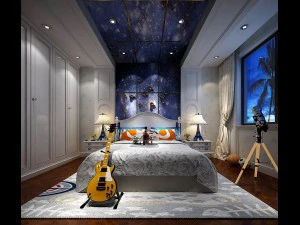 design de quarto principal de luxo 191 Modelo 3D