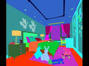 deluxe master bedroom design 192 3D Model