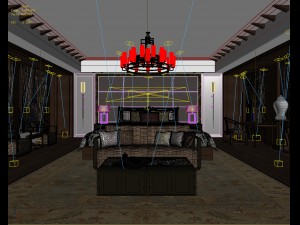 deluxe master bedroom design 195 Model 3D