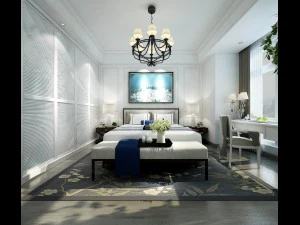design de quarto principal de luxo 196 Modelo 3D