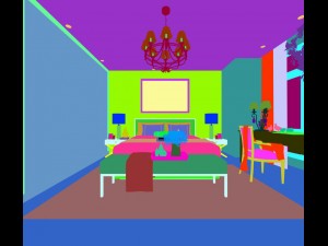 deluxe master bedroom design 196 3D Model