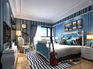 deluxe master bedroom design 199 3D Model